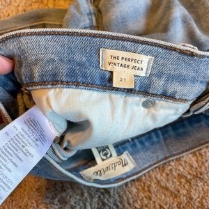 Madewell perfect vintage jean